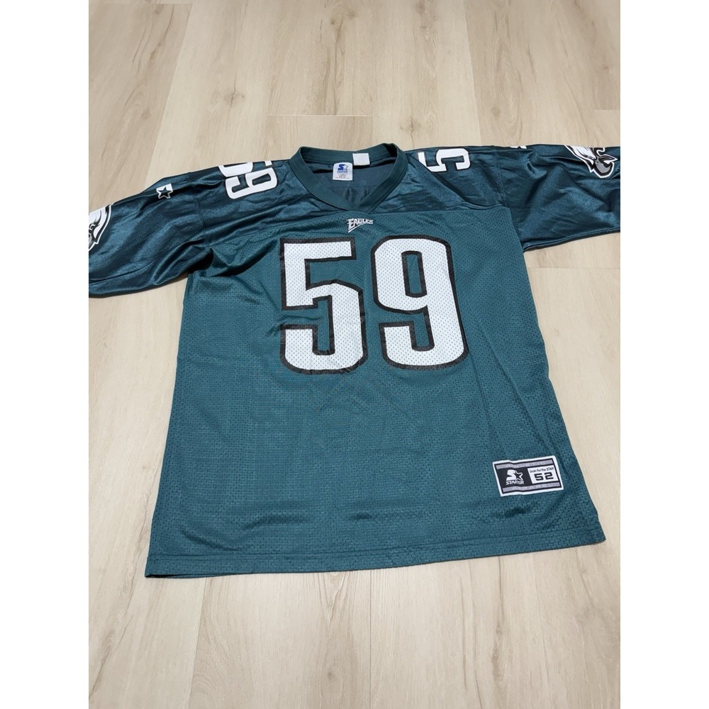 VTG Philadelphia Eagles Mamula #59 Starter NFL Jersey Men's Size 52 XL